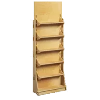 Деревянные стойки для магазина